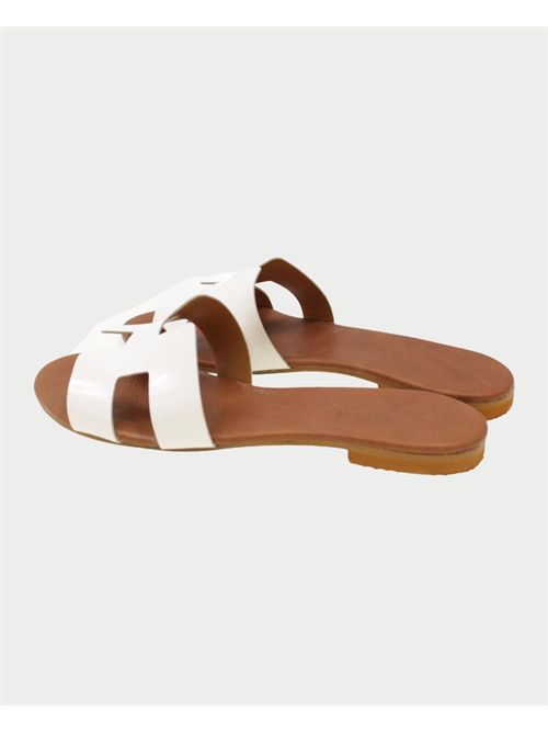 Vincent vega women's low sandals with rubber sole VINCENT VEGA | PQ106HDBIANCO